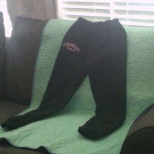 a all black set from 2 different brands